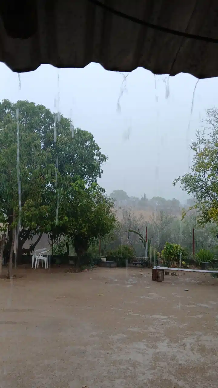 Lluvia en Sinaloa