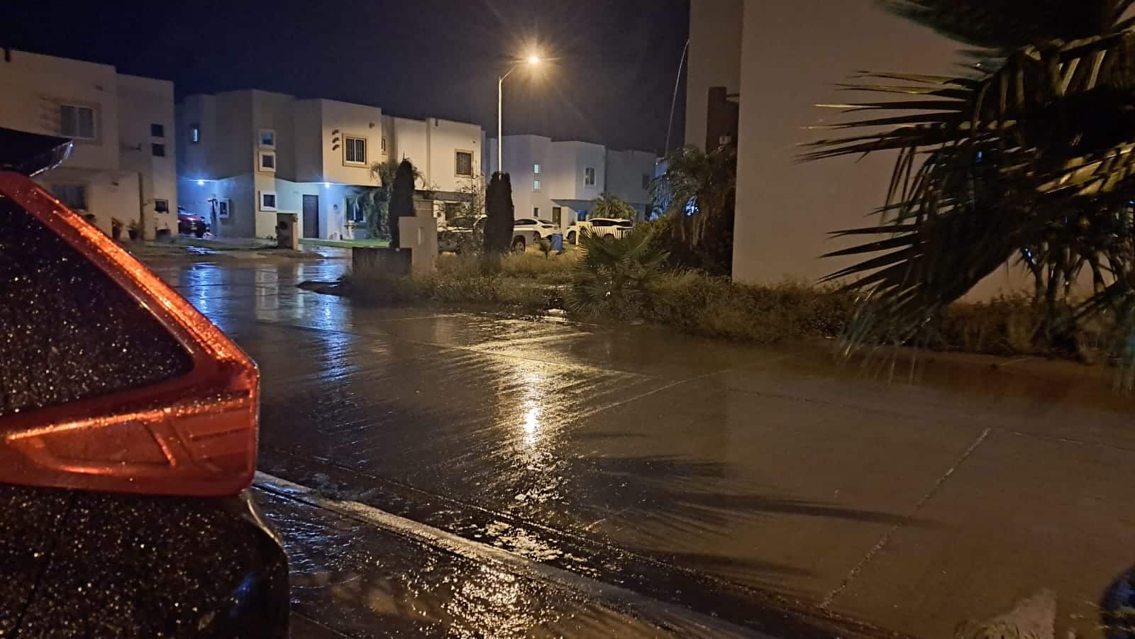 Lluvia en Los Mochis