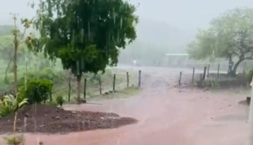 Lluvia en la sierra de Sinaloa municipio
