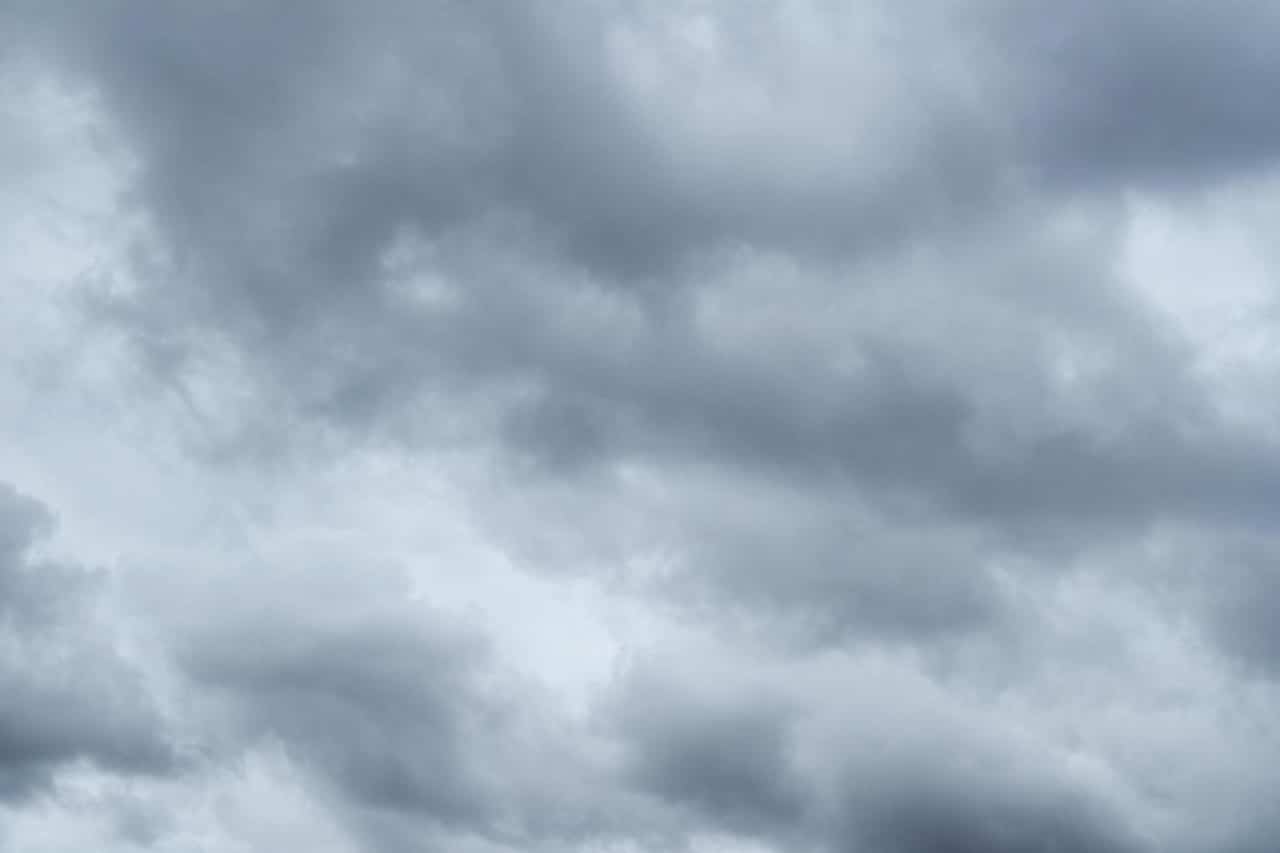 Cielo nublado en Sinaloa