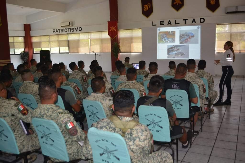Soldados del 89 Batallón de Infantería