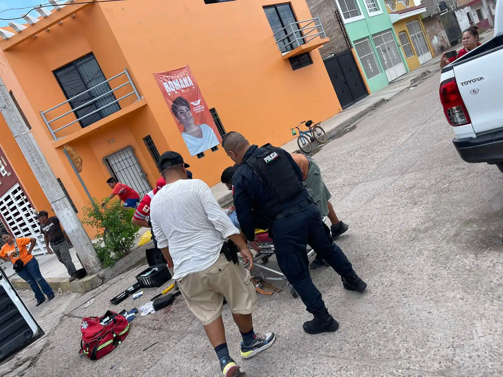 Menores resultan involucrados en choque de motocicleta en Escuinapa