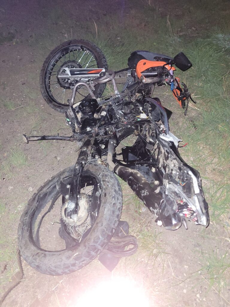 Una mujer perdió la vida luego de ser embestida en una motocicleta junto a su familia 
