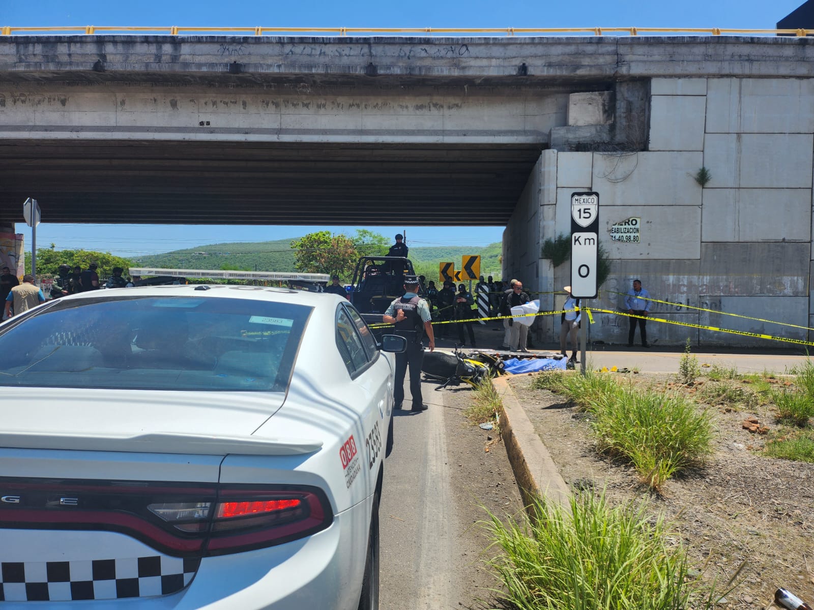 Muere motociclista al impactar con vehículo al sur de Culiacán
