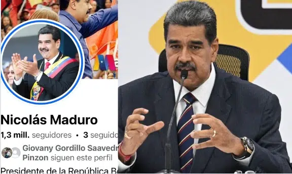 Nicolás Maduro pierde su verificación en Facebook, Instagram y X tras crisis en Venezuela