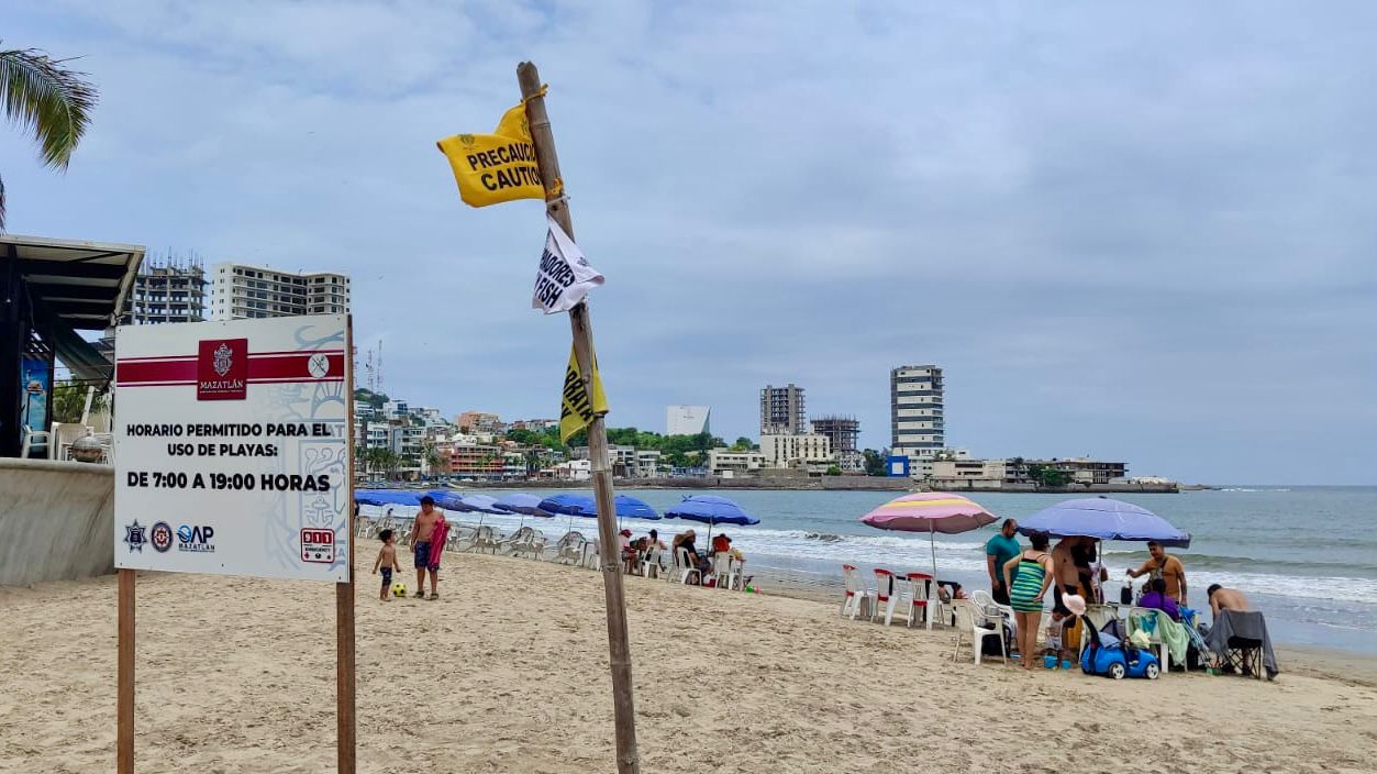 Nuevas medidas en zona de malecón de Mazatlán