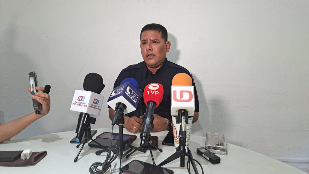 Pablo Ramírez Suárez, director Operativo de la Policía Municipal de Mazatlán