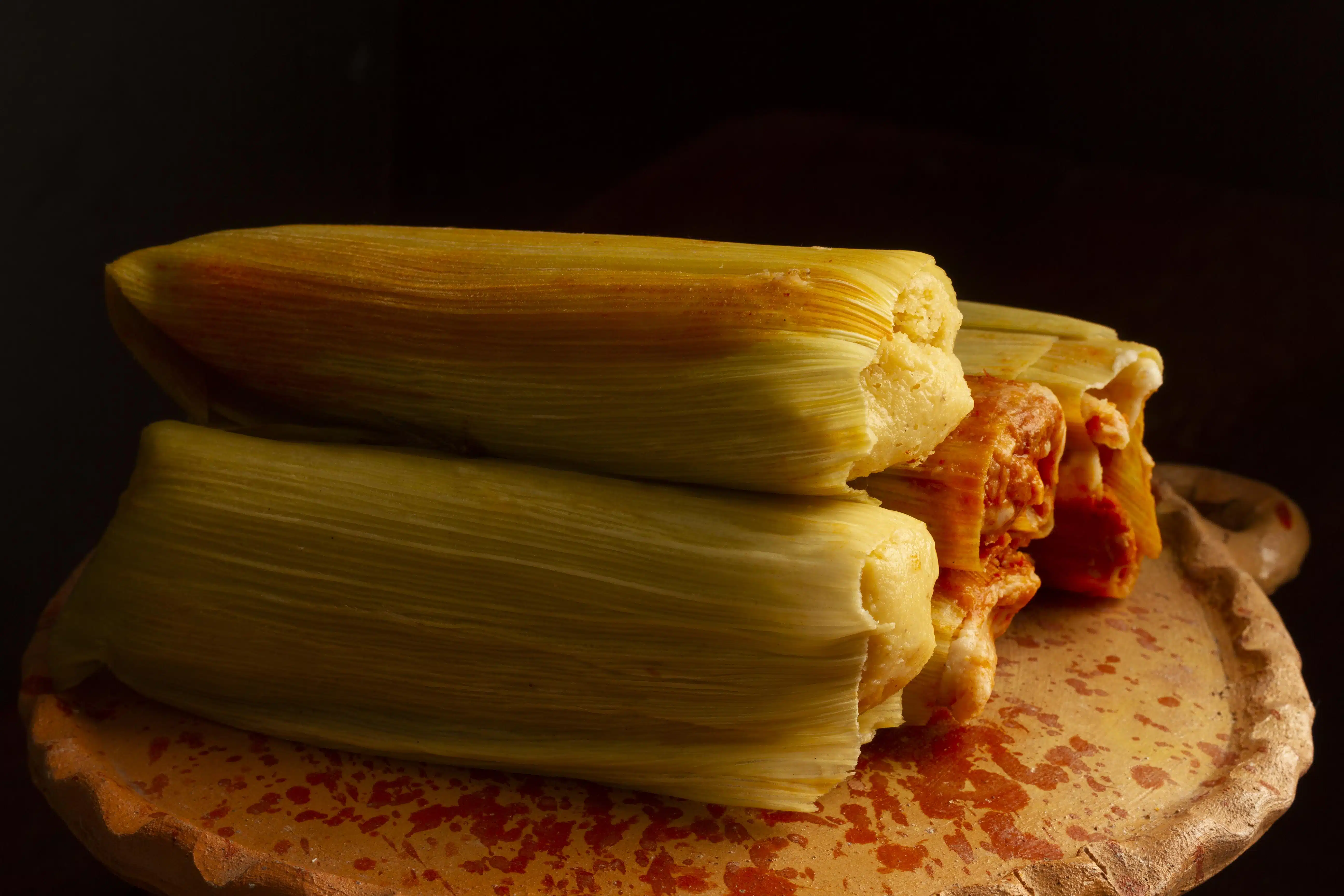 Platillo mexicano de tamales