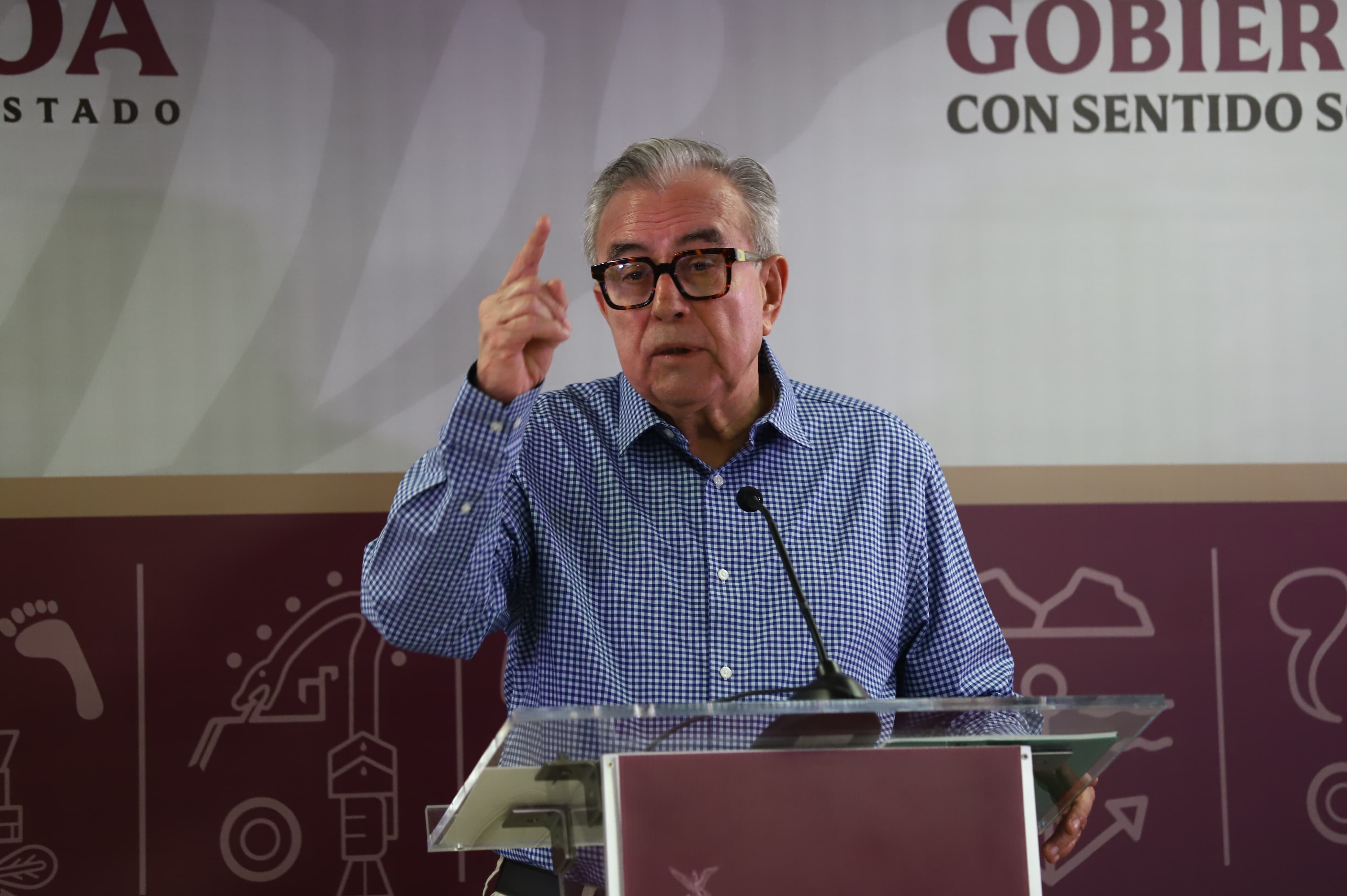 Rubén Rocha Moya, Gobernador del Estado de Sinaloa.