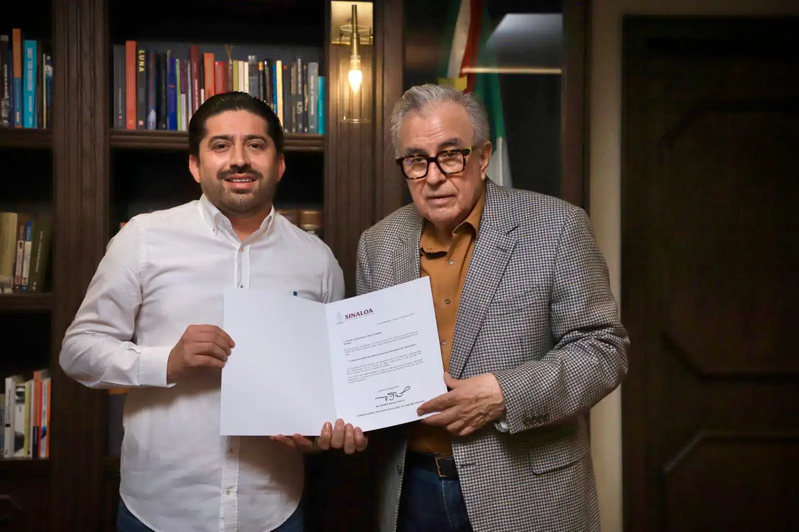 Rubén Rocha Moya nombró como subsecretario de Normatividad e Información Registral a Omar Alejandro López Campos