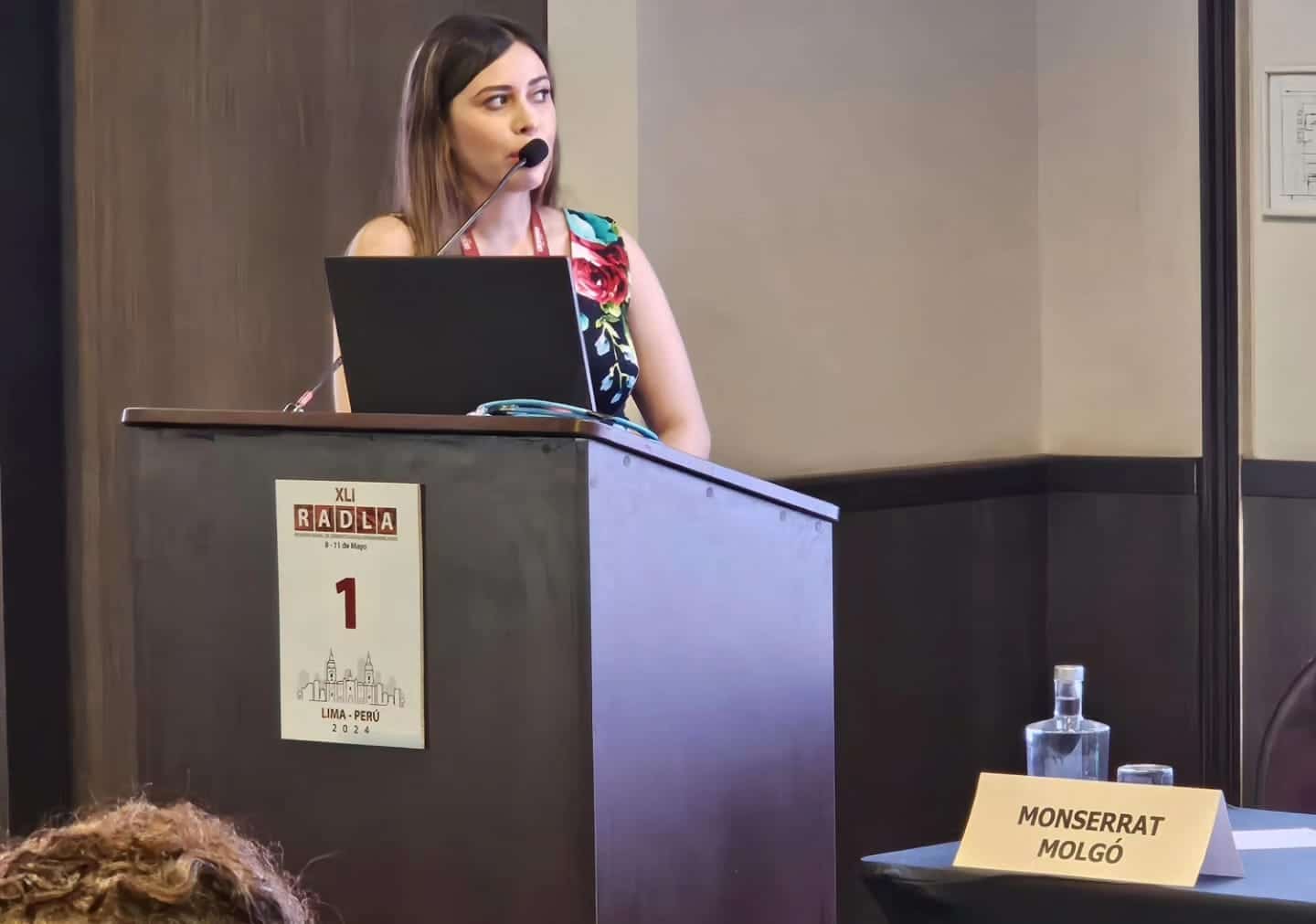 Scarleth Ahumada Félix, dermatóloga y tricóloga originaria de Guasave, en Lima, Perú