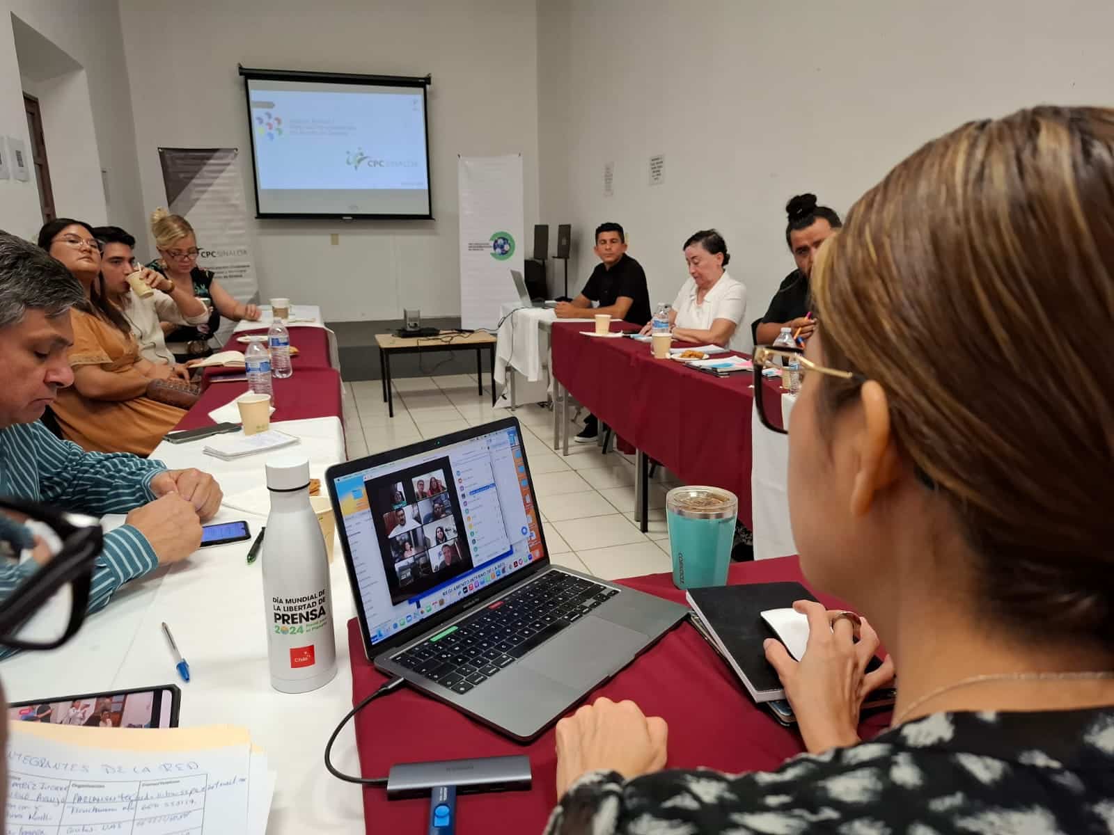 Seseión de la Red Ciudadana Anticorrupción de Sinaloa