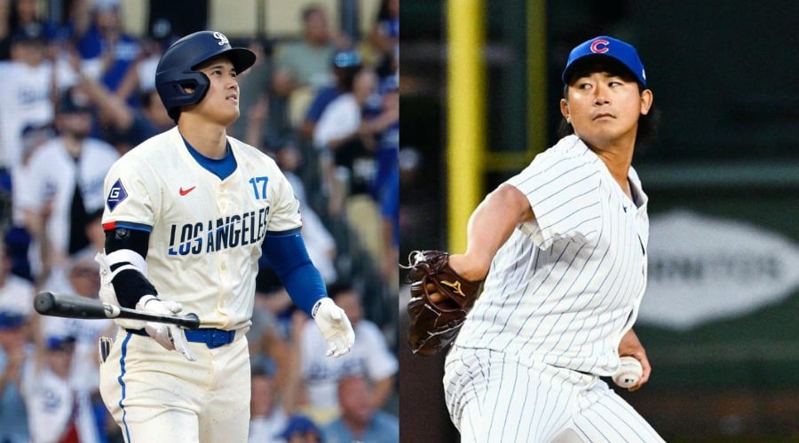 Shohei Ohtani y Shota Imanaga