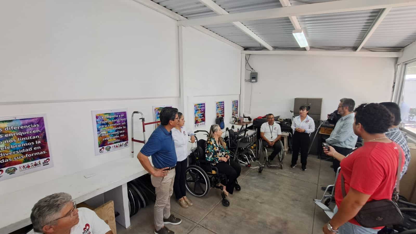 Martín Ahumada Quintero, presidente municipal, en la entrega del Sistema DIF Guasave después de que fue remodelado