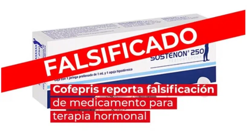 ¡Cuidado! Alerta Cofepris por falsificación de medicamento usado para terapia hormonal