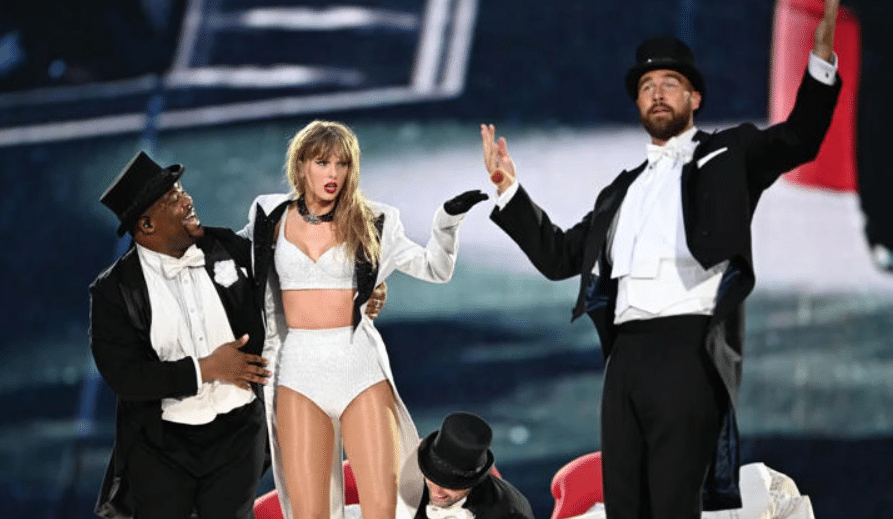 Travis Kelce habla sobre su aparición en el concierto de Taylor Swift