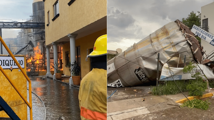 2 muertos y 20 heridos deja explosión en tequilera de Jalisco