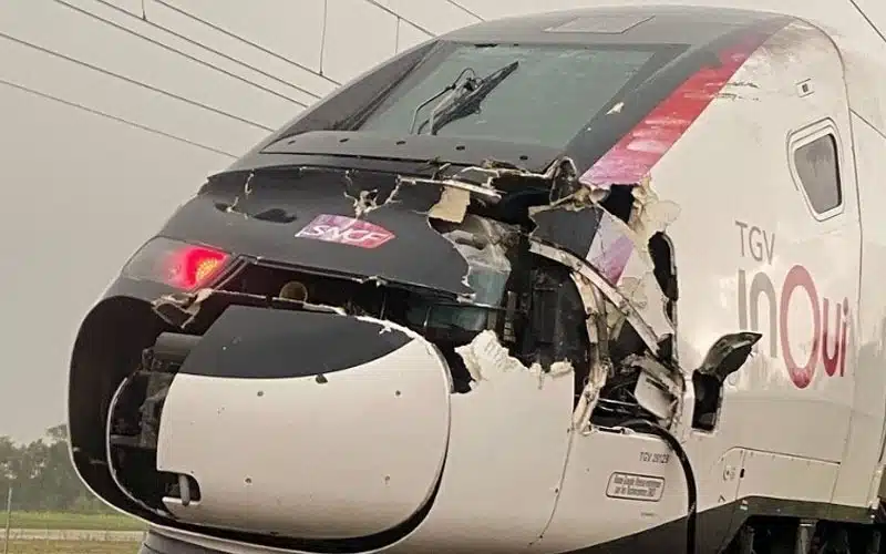 Tormenta afecta circulación de trenes