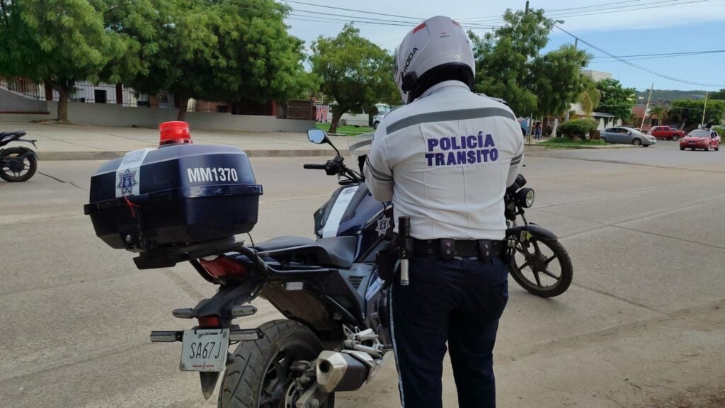 Policía de Tránsito en Mazatlán