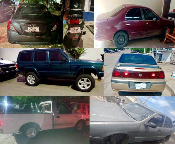 Vehículos recuperados en 13 días en Culiacán 
