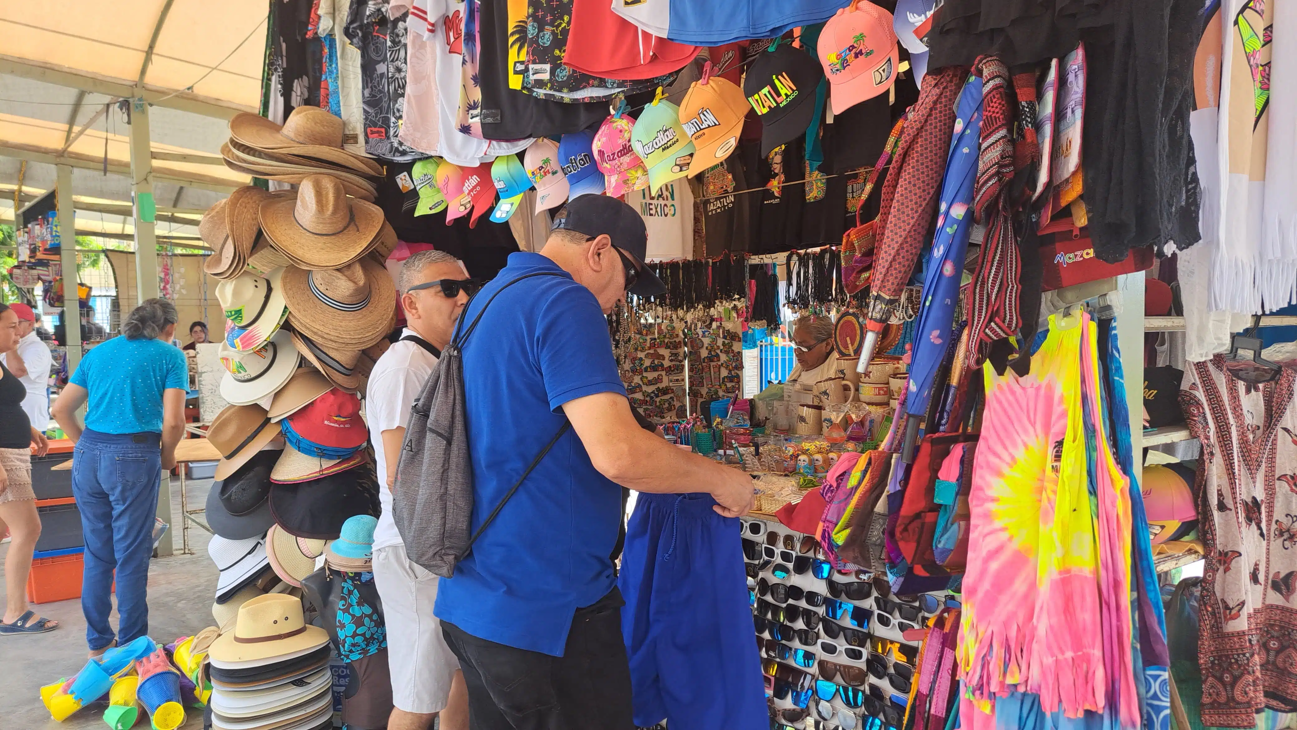Venta de souvenirs en Mazatlán