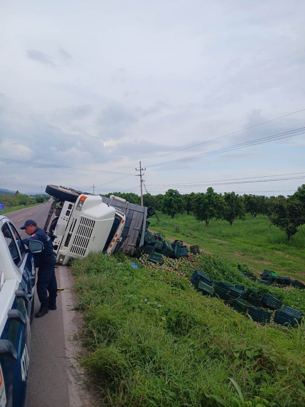 Elementos preventivos en el lugar del accidente