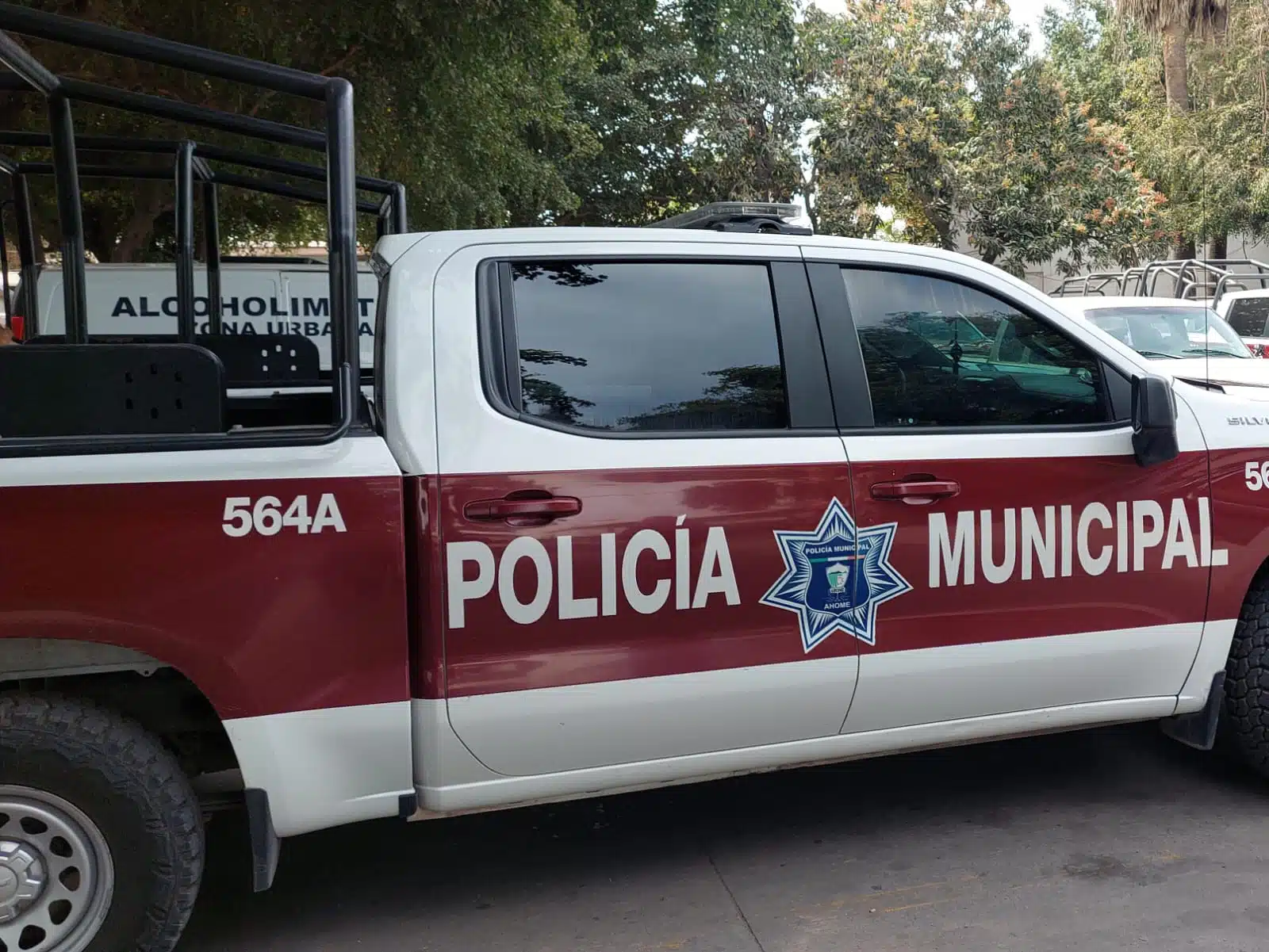 Patrulla de la Policía Municipal de Los Mochis
