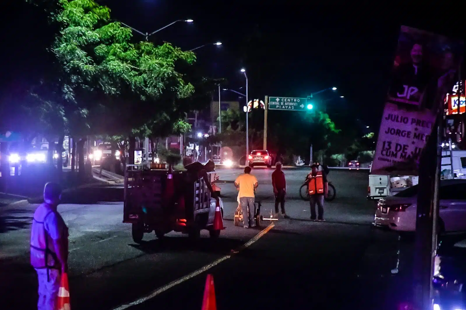 carril preferencial en Mazatlán