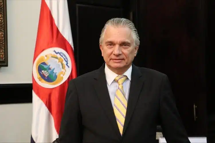 Arnoldo André, canciller de Costa Rica