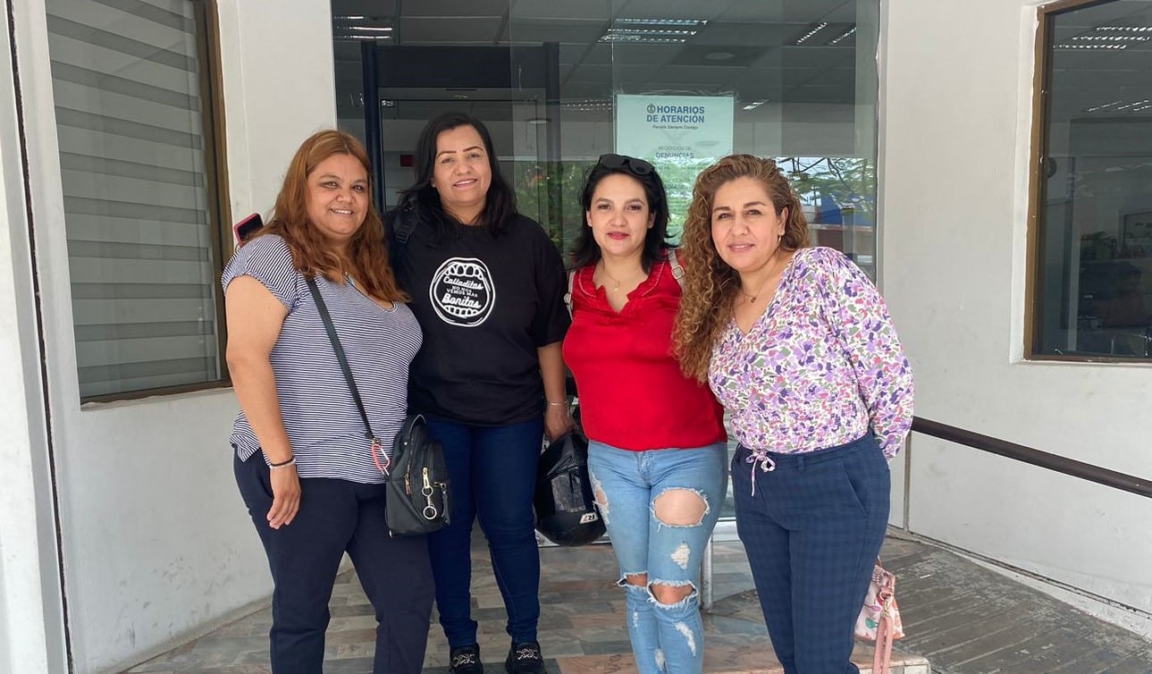 Colectivas feministas en en la Vicefiscalía Regional zona norte
