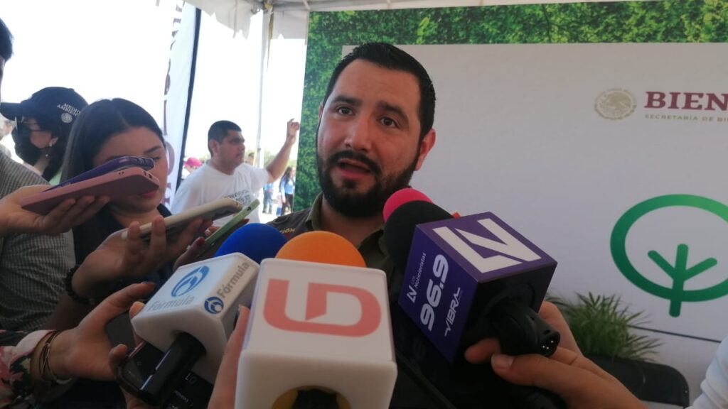 Delegado de programas para el Bienestar en Sinaloa, Ángel Ulises Piña García,
