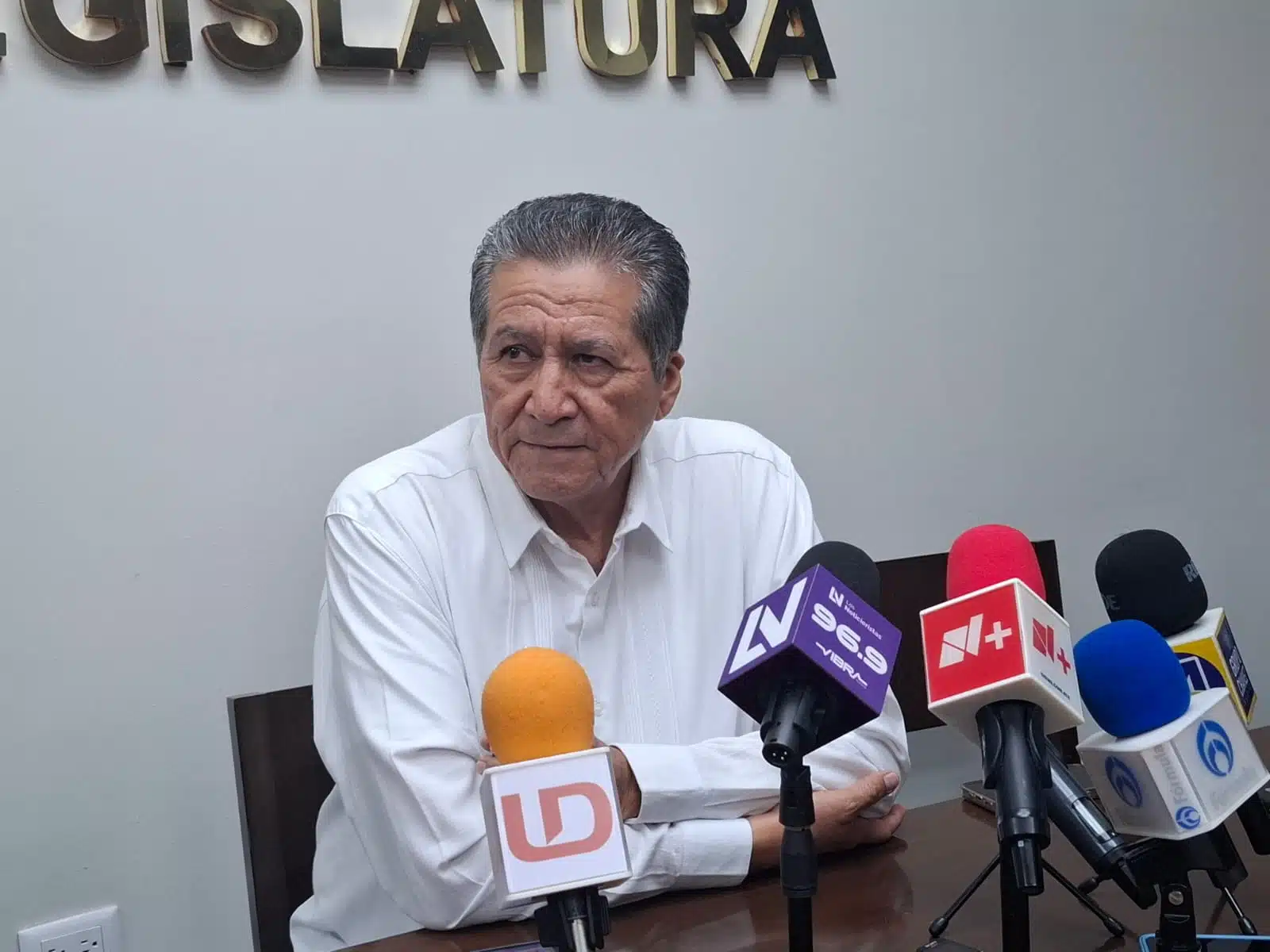 Feliciano Castro Meléndrez, diputado presidente de la Junta de Coordinación Política del Congreso del Estado.
