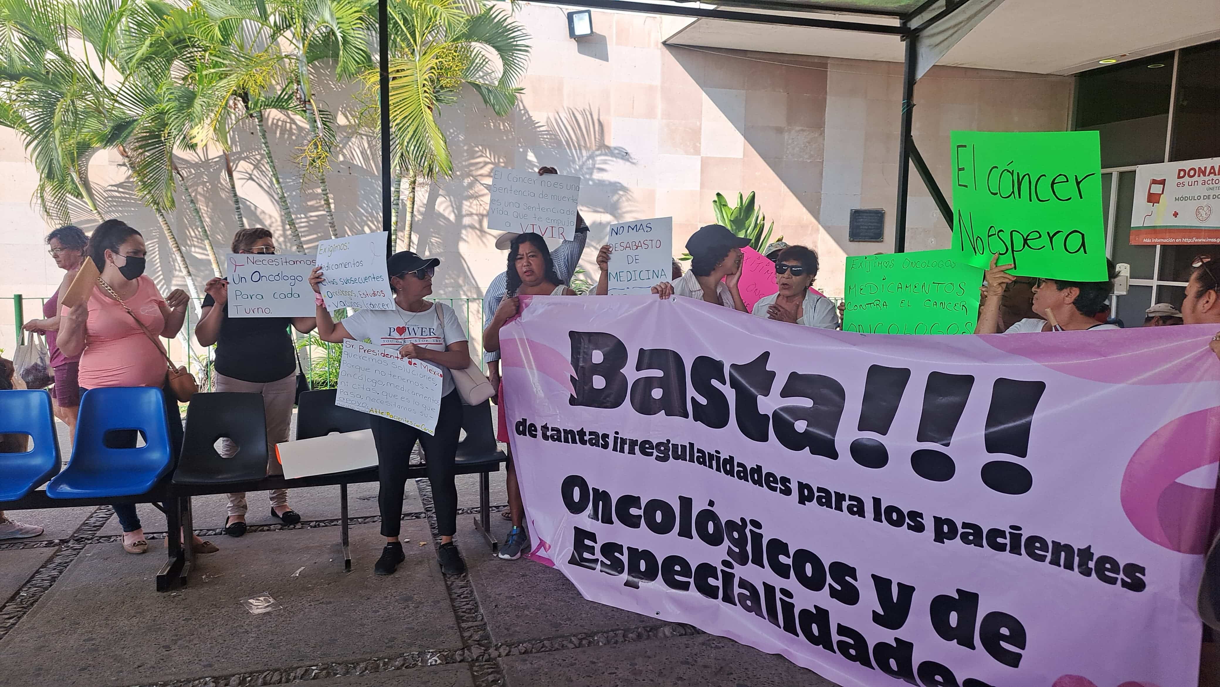Manifestación de pacientes con cáncer