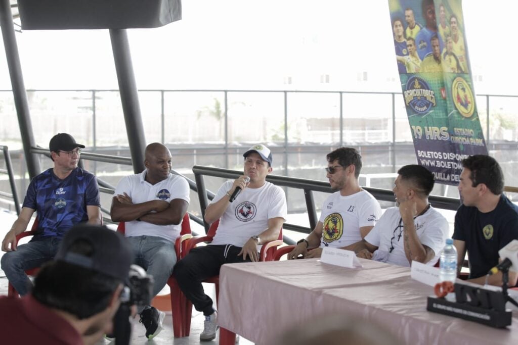 Conferencia de prensa de Agricultores de Guasave FC