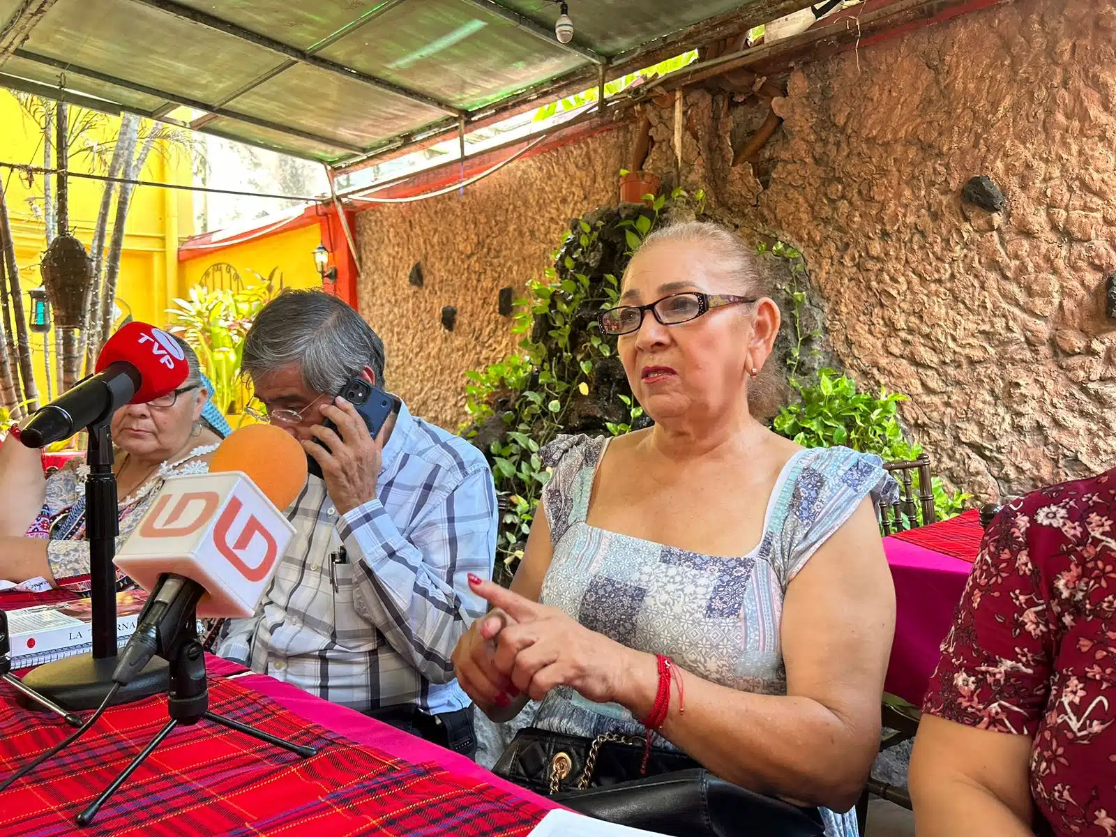 Alma Rosa Rojo Medina, líder del colectivo “Voces Unidas por la Vida”