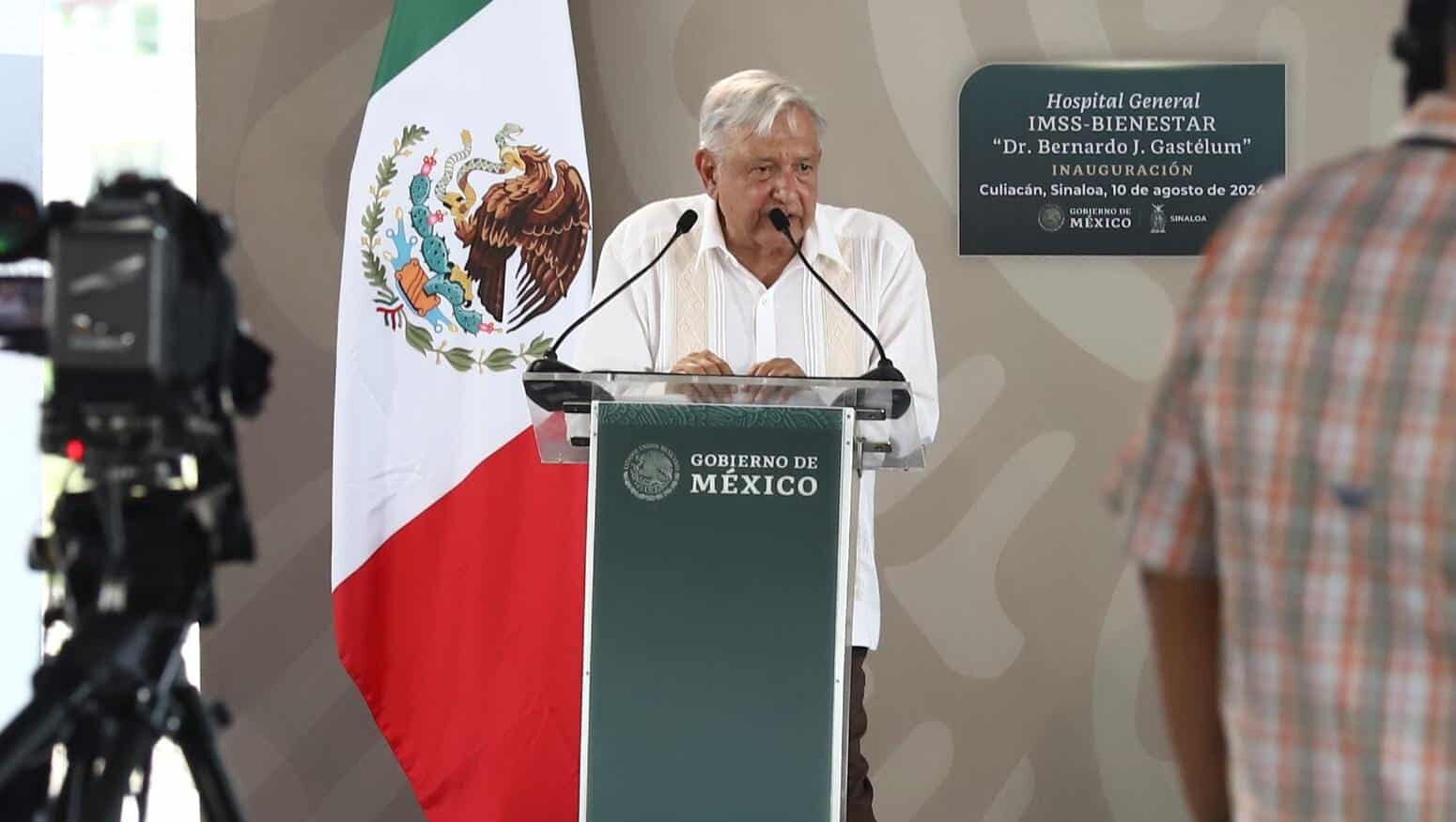 Andrés Manuel López Obrador respalda firmemente a Rubén Rocha Moya