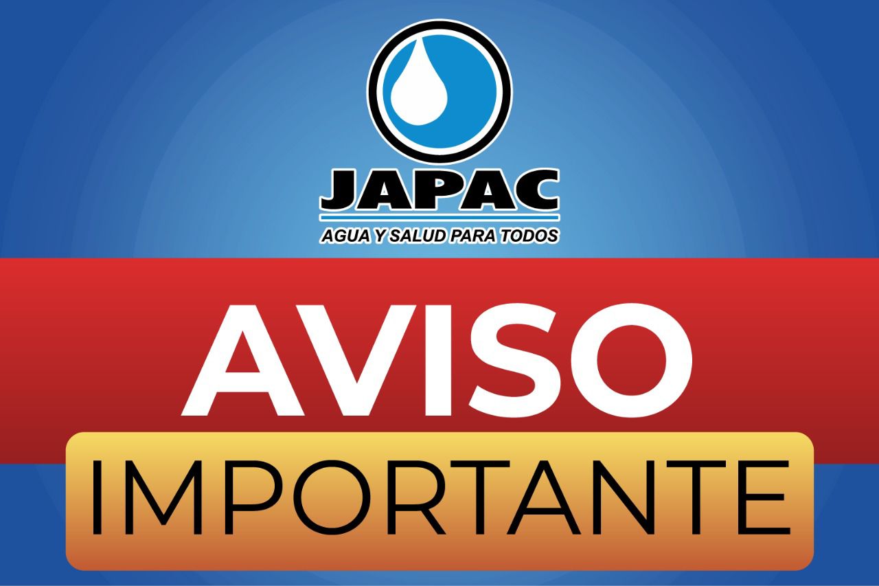 Aviso importante de JAPAC