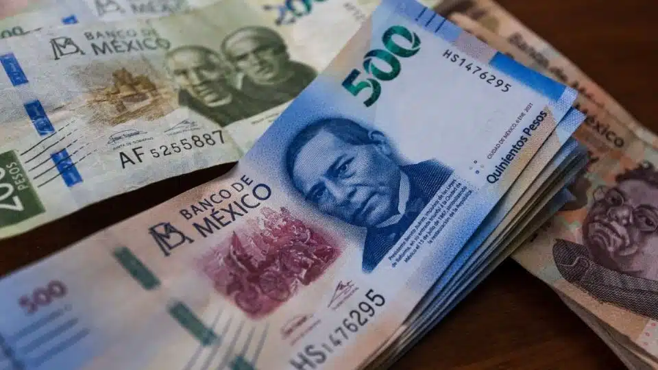 Billetes de pesos mexicano