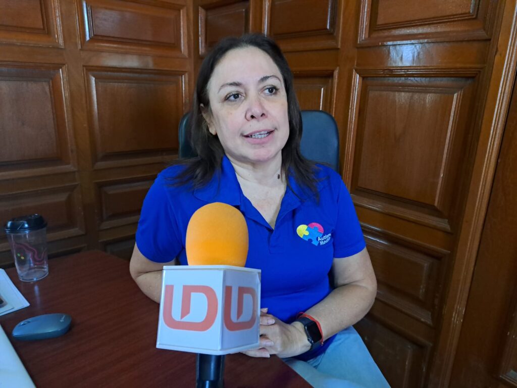 Blanca Solano, presidenta de Autismo Mochis