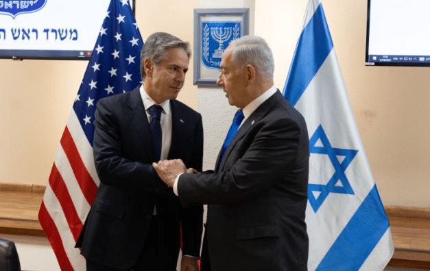 Netanyahu apoya plan de EU para un cese al fuego en la Franja de Gaza, según Blinken