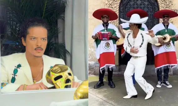 ¡Hasta se puso la de luchador! Bruno Mars se despide de México con emotivo homenaje