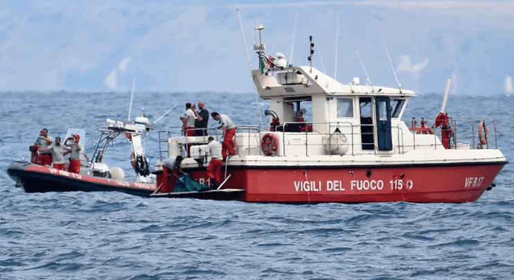 Capitán del yate 