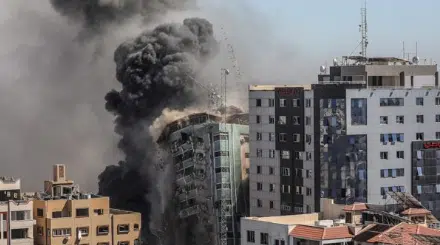 Explosión en Gaza