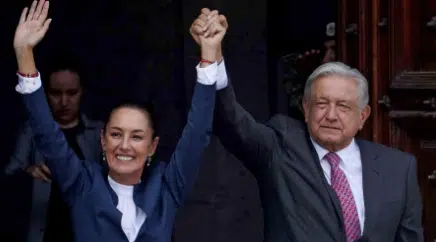 Claudia Sheinbaum y AMLO