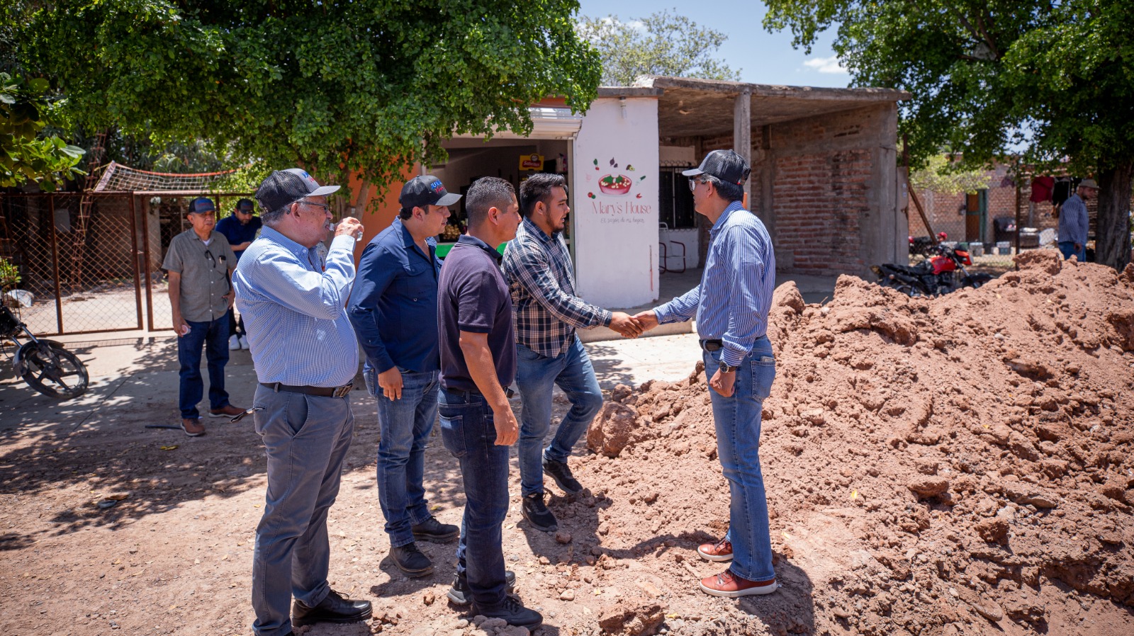 Operación del nuevo cárcamo de bombeo de aguas negras en La Trinidad, Guasave