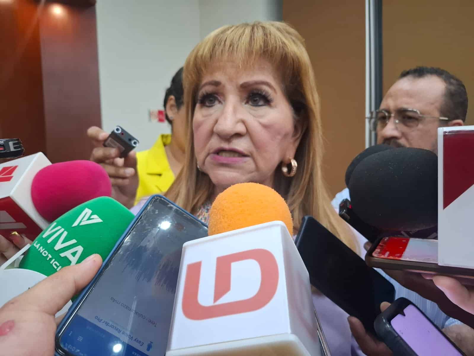 Coordinadora electa del grupo parlamentario de Morena del Congreso del Estado, María Teresa Guerra Ochoa.
