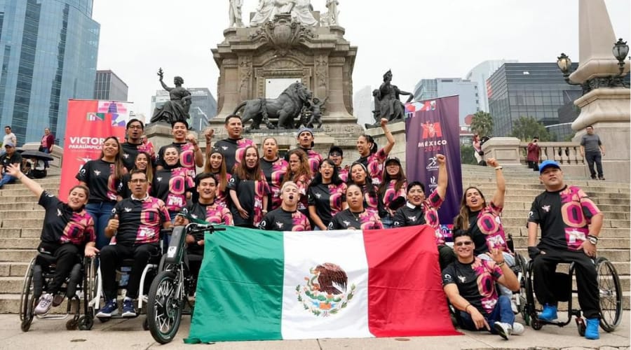 Delegación mexicana rumbo a los Juegos Paralímpicos París 2024