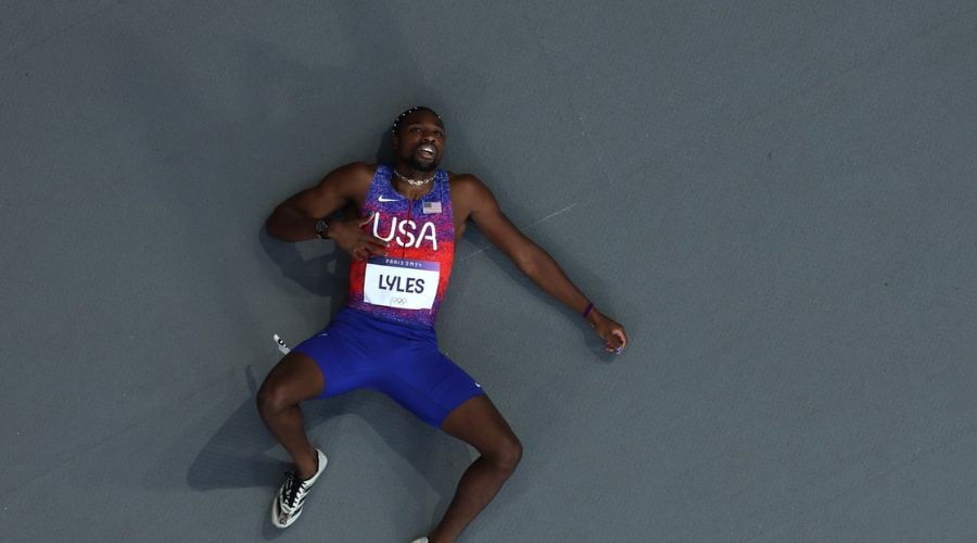 Noah Lyles covid PArís 2024