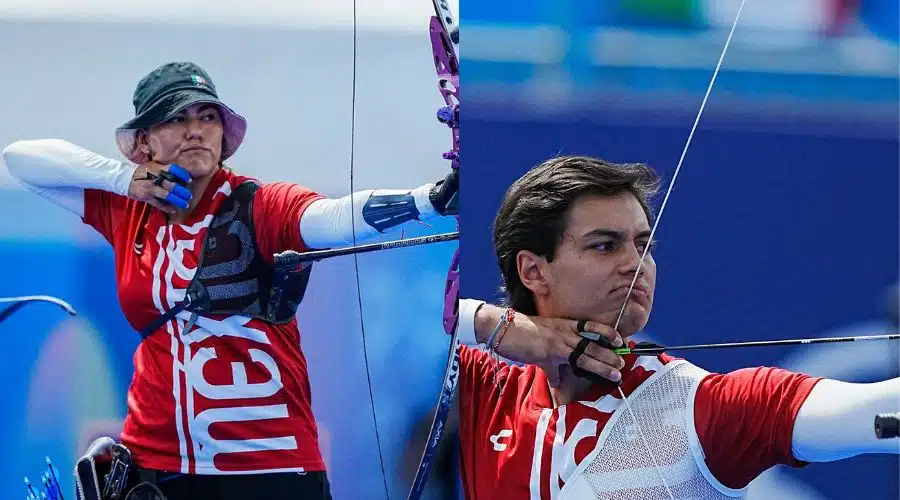 Alejandra Valencia y Matías Grande en París 2024