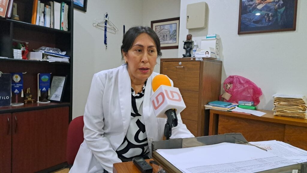 Doctora Epidemiologa del Hospital General de Los Mochis, Mercedes Escamilla